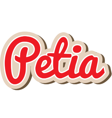 Petia chocolate logo