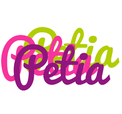 Petia flowers logo