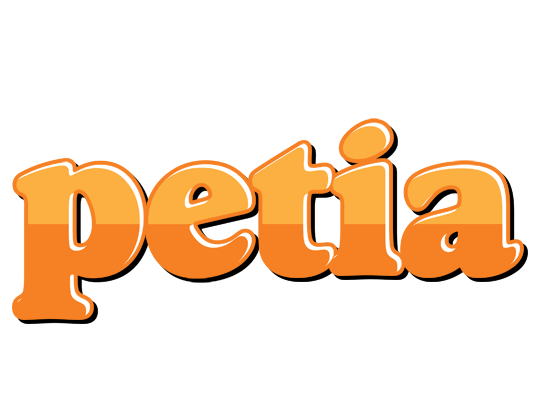 Petia orange logo
