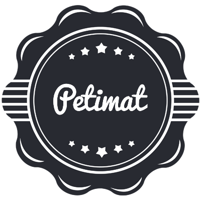 Petimat badge logo