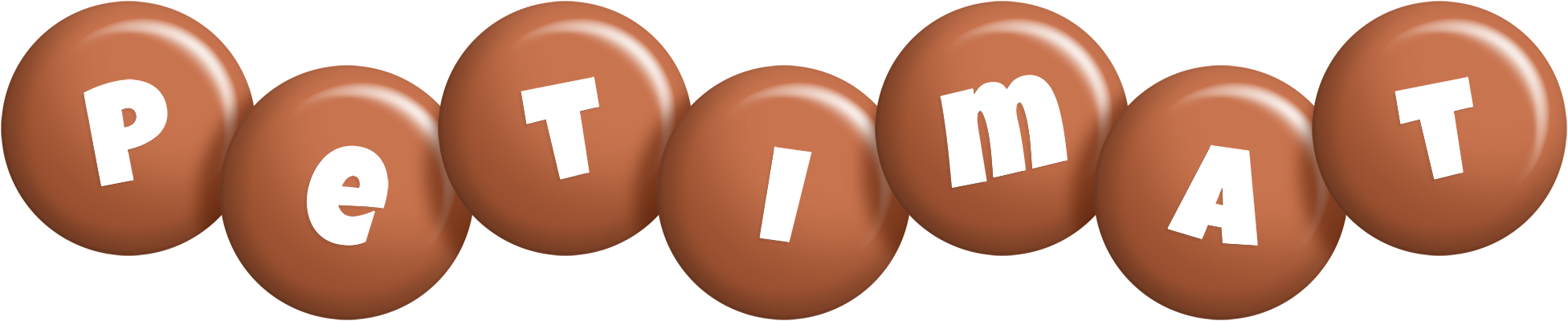 Petimat candy-brown logo
