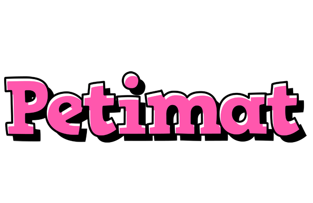 Petimat girlish logo