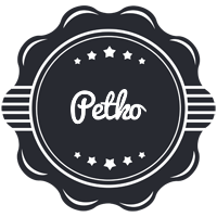 Petko badge logo