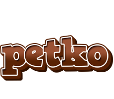 Petko brownie logo