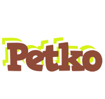 Petko caffeebar logo