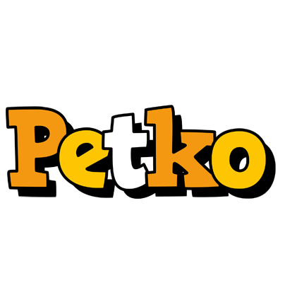 Petko cartoon logo
