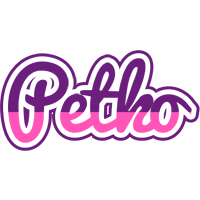 Petko cheerful logo