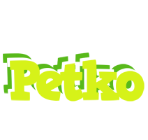 Petko citrus logo