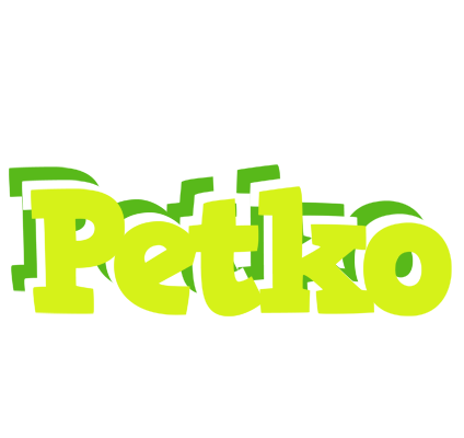 Petko citrus logo