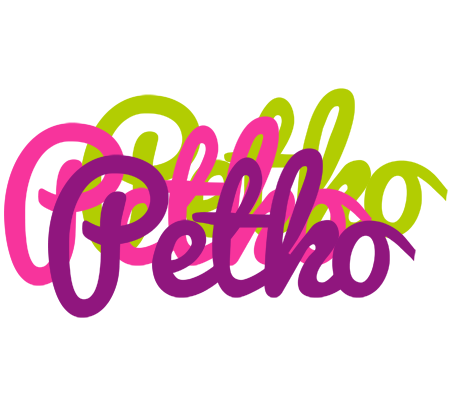 Petko flowers logo