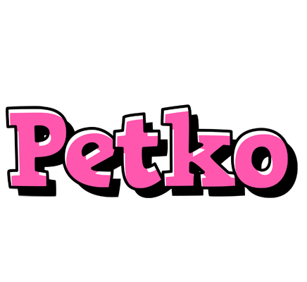 Petko girlish logo