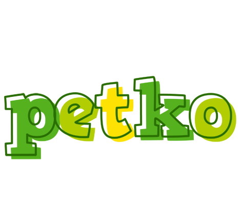 Petko juice logo