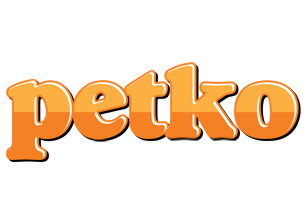 Petko orange logo