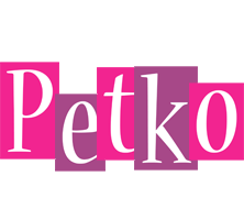 Petko whine logo