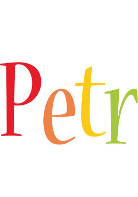 Petr birthday logo