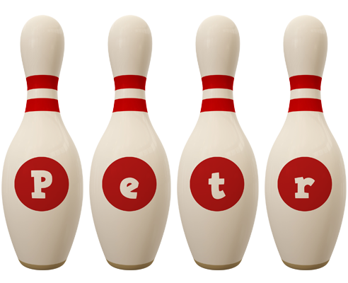 Petr bowling-pin logo