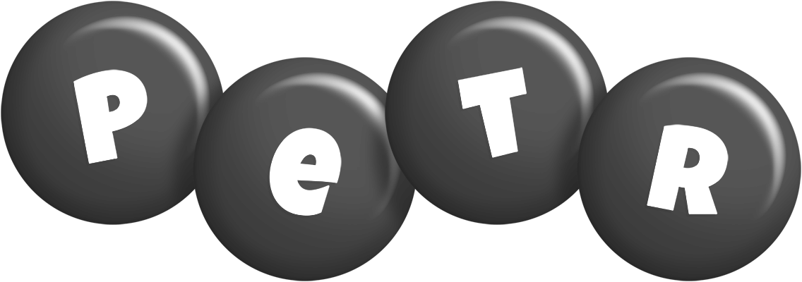 Petr candy-black logo