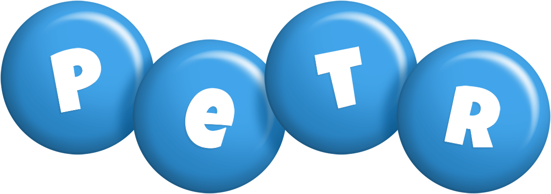 Petr candy-blue logo