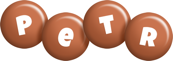 Petr candy-brown logo