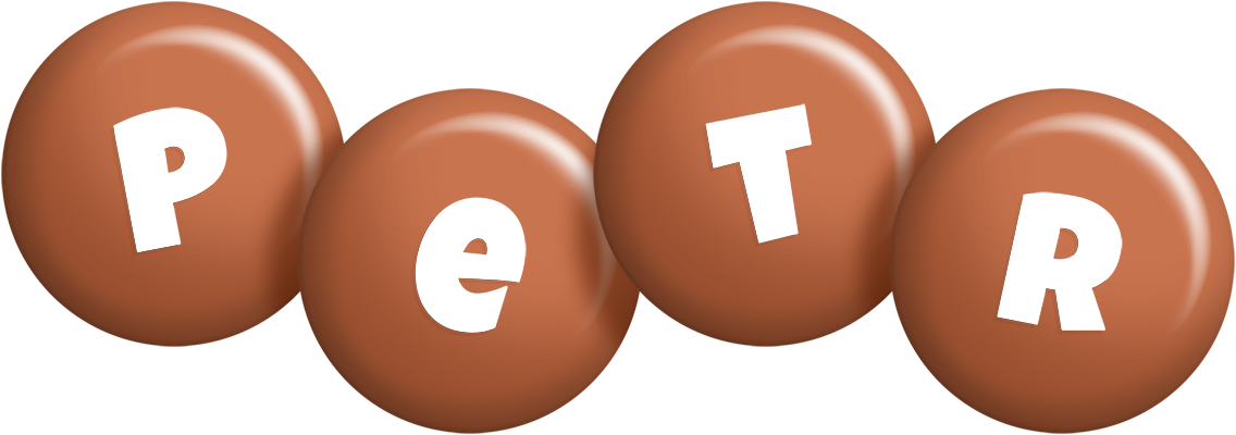 Petr candy-brown logo