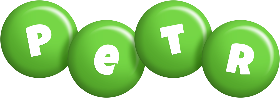 Petr candy-green logo