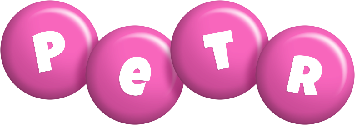 Petr candy-pink logo