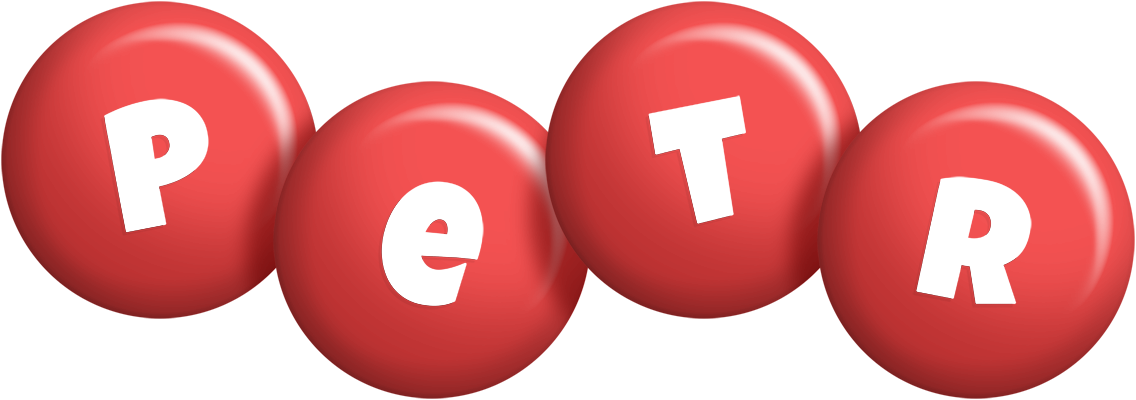 Petr candy-red logo