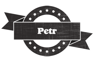 Petr grunge logo