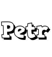 Petr snowing logo