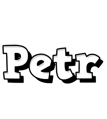 Petr snowing logo
