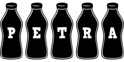 Petra bottle logo