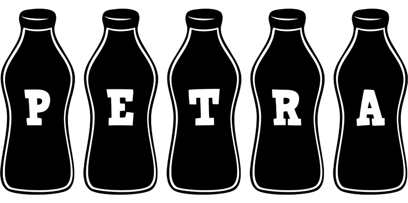 Petra bottle logo