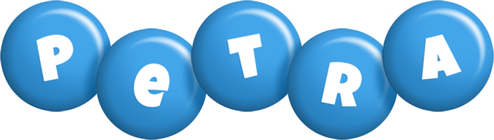 Petra candy-blue logo