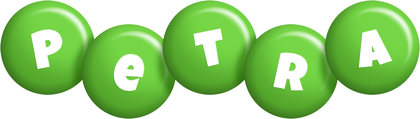Petra candy-green logo