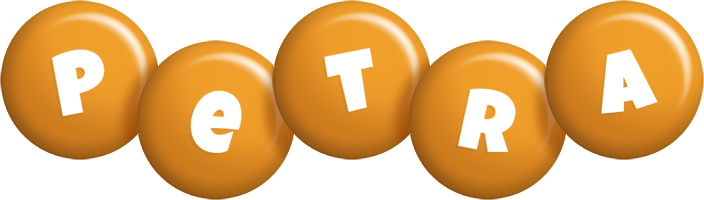 Petra candy-orange logo