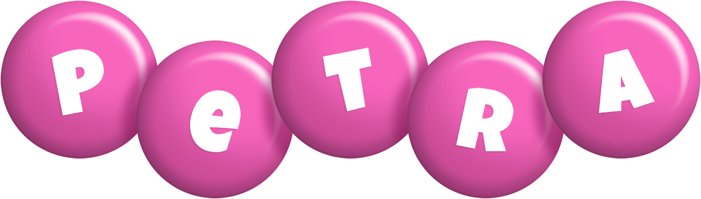 Petra candy-pink logo