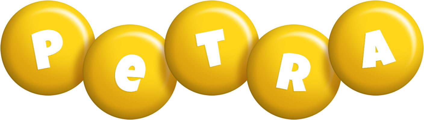 Petra candy-yellow logo