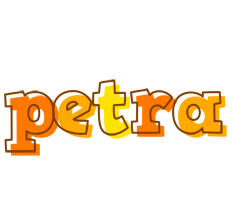 Petra desert logo