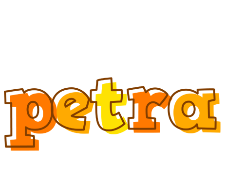 Petra desert logo