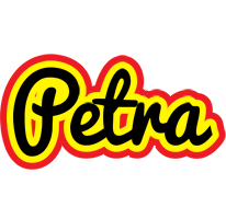 Petra flaming logo