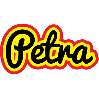 Petra flaming logo