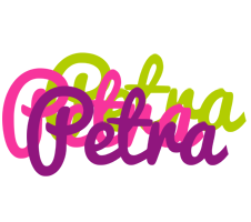 Petra flowers logo