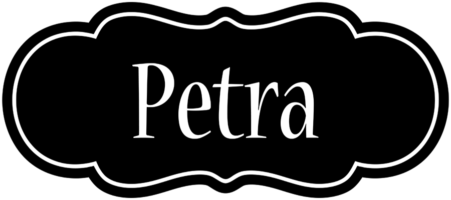 Petra welcome logo