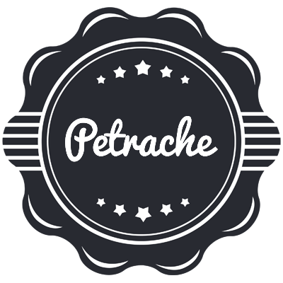 Petrache badge logo