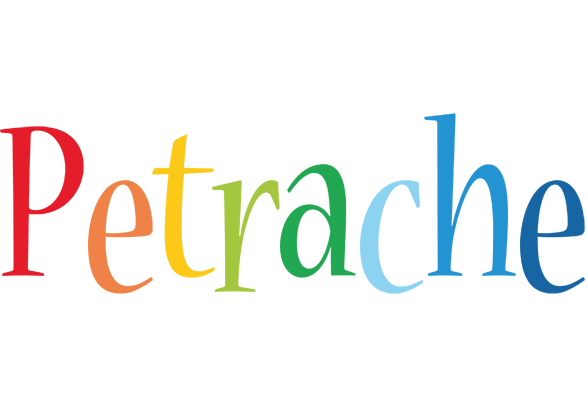 Petrache birthday logo