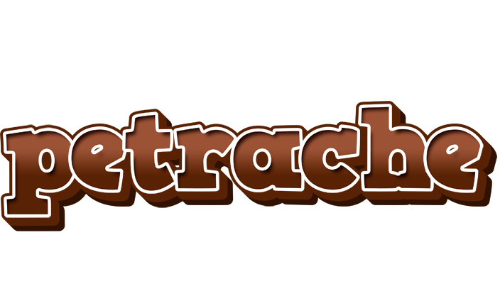 Petrache brownie logo