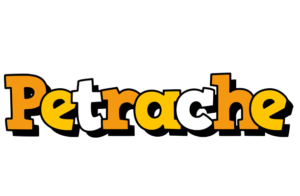 Petrache cartoon logo