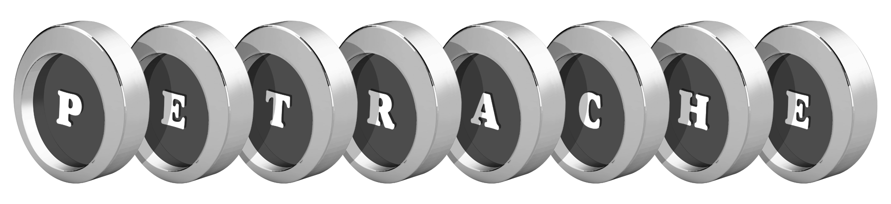 Petrache coins logo