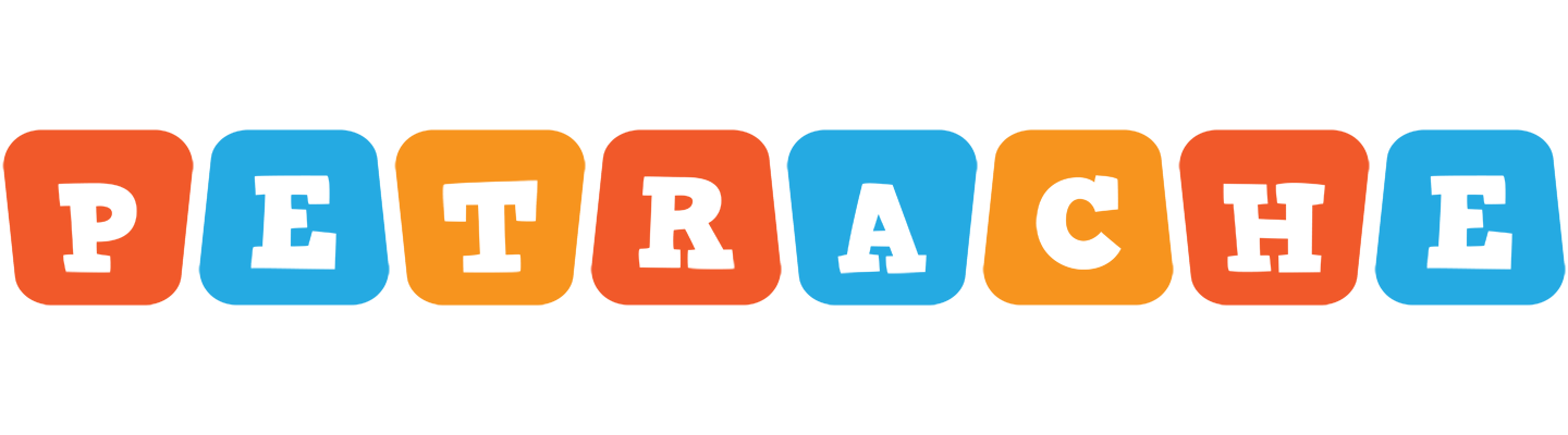 Petrache comics logo