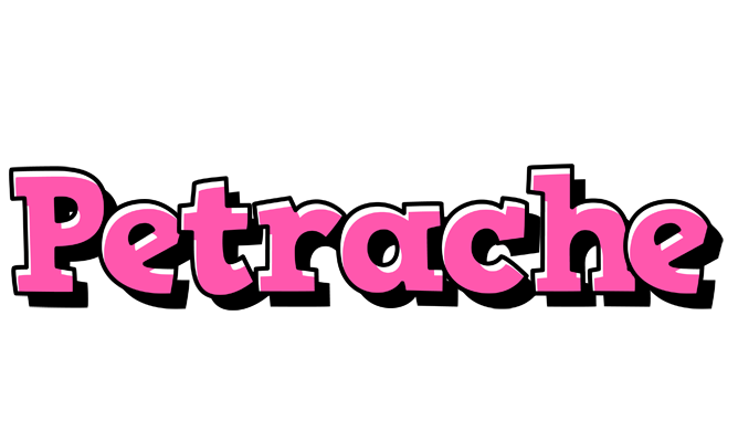 Petrache girlish logo
